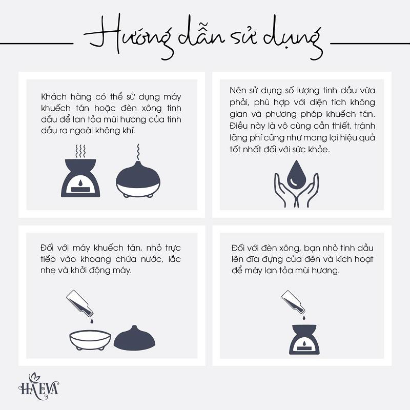 Tinh dầu Sả Hoa Hồng Haeva